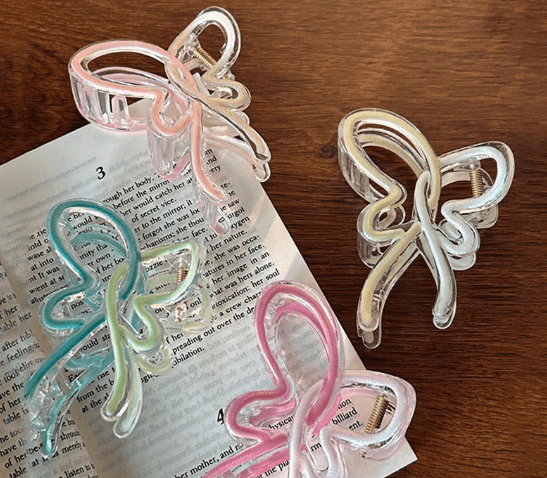 Thời Trang Đẹp Nơ Tóc Kẹp Tóc Kẹp Tóc Phụ Kiện Cho Nữ Bé Gái - Ảnh 2