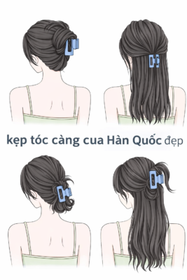 kẹp tóc càng cua