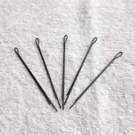 Set 100 cái Kẹp tăm mái, kẹp tăm, xẹt mái, thẳng size 5.5cm - Ảnh 3