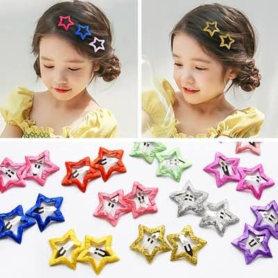 Kẹp tóc ngôi sao dễ thương cho nữ - Ảnh 3