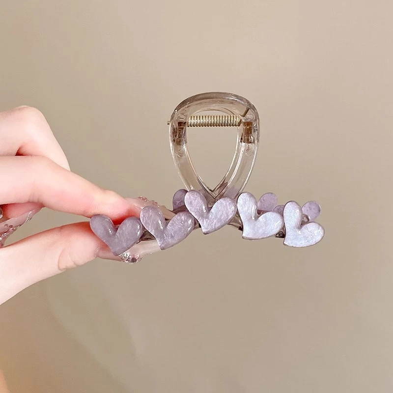 Kẹp Tóc Trái Tim Cao Cấp Cho Nữ - Ảnh 2