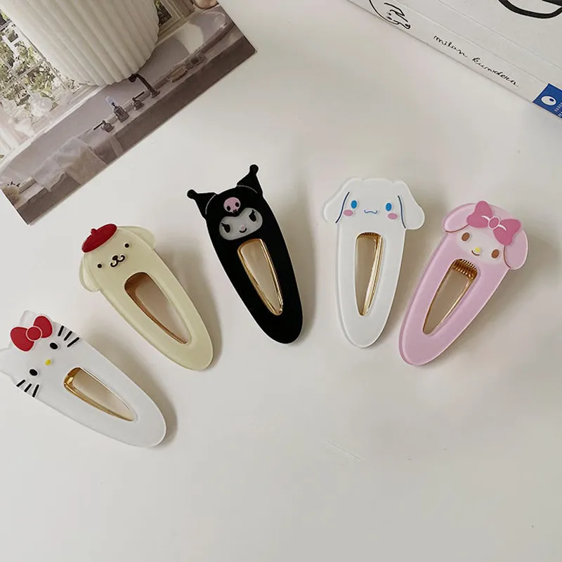 Kẹp tóc nhựa Sanrio – Phụ kiện tóc dễ thương cho phong cách trẻ trung - Ảnh 2