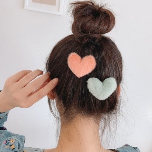 Kẹp Tóc Trái Tim Cao Cấp Cho Nữ