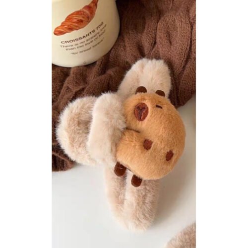 Kẹp tóc capybara dễ thương cho nữ